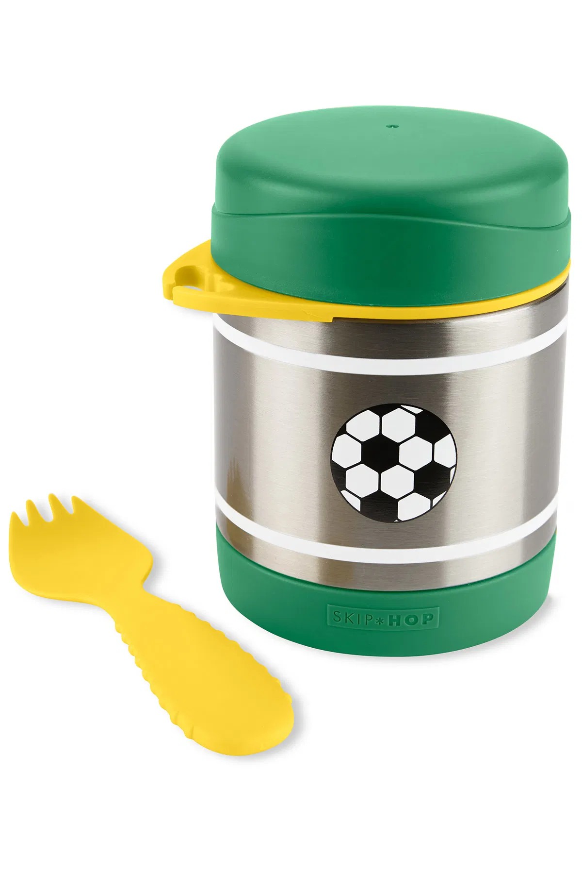 Skip Hop Paslanmaz Çelik Mama Saklama Termosu Seti - Futbol image