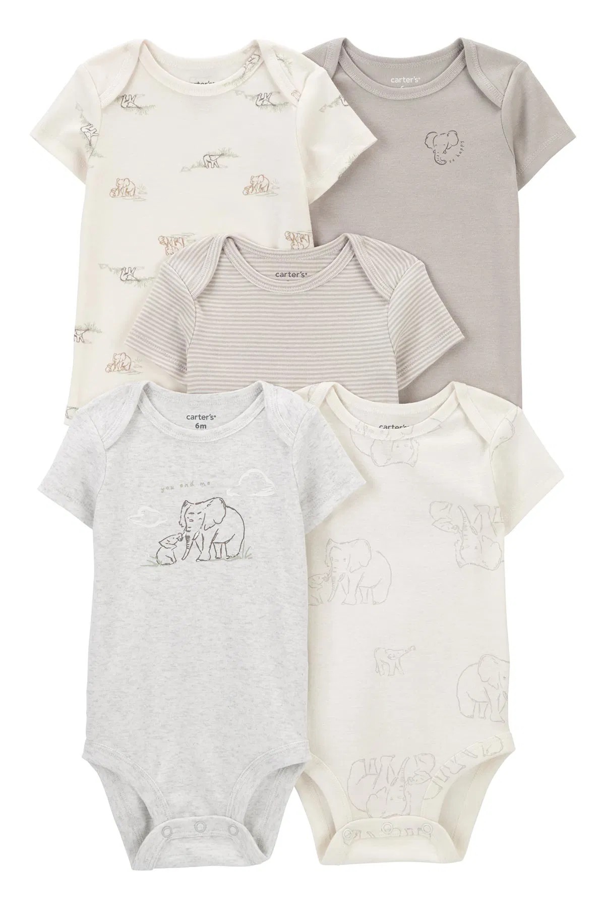 Bebek Body Set Kısa Kollu 5'li Paket main variant image