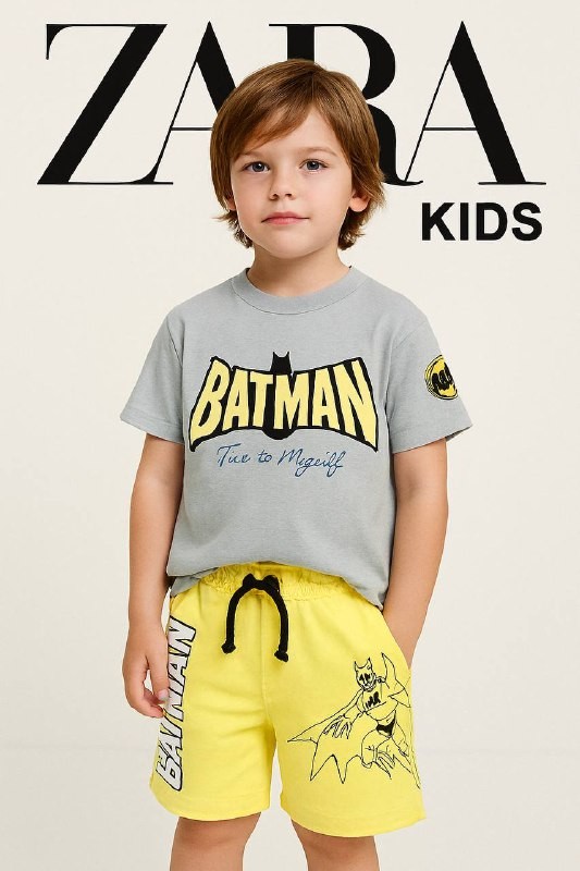Batman şort takım image