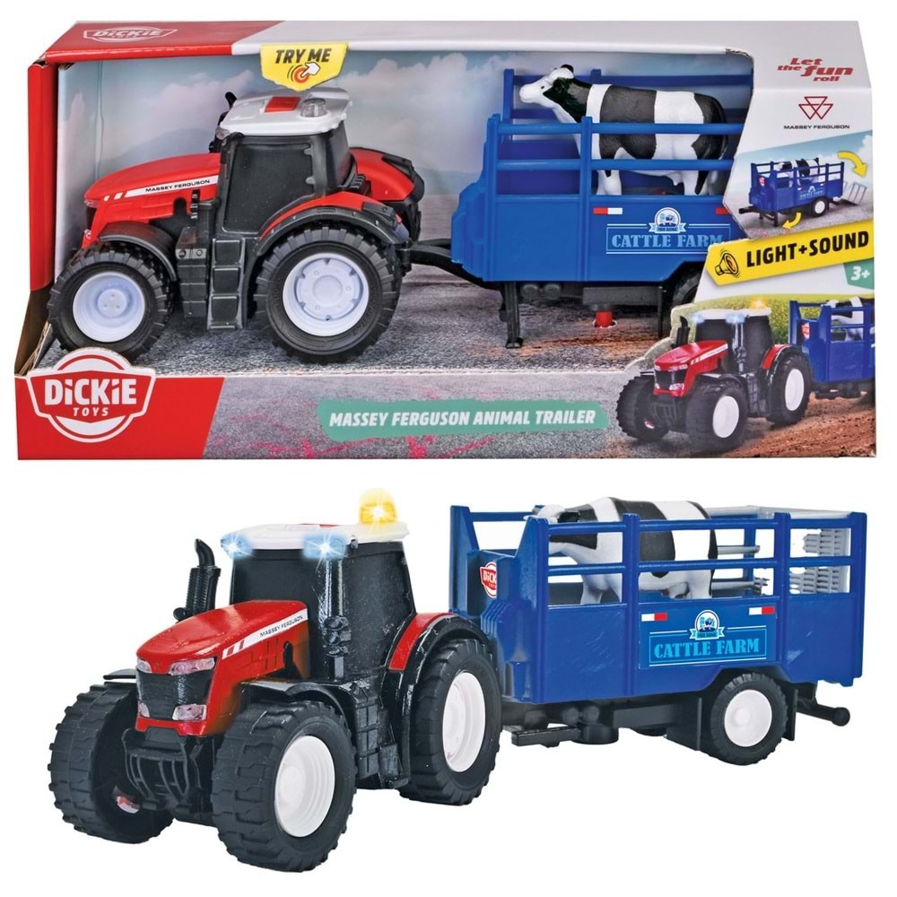 Dickie Massey Ferguson Animal Trailer image