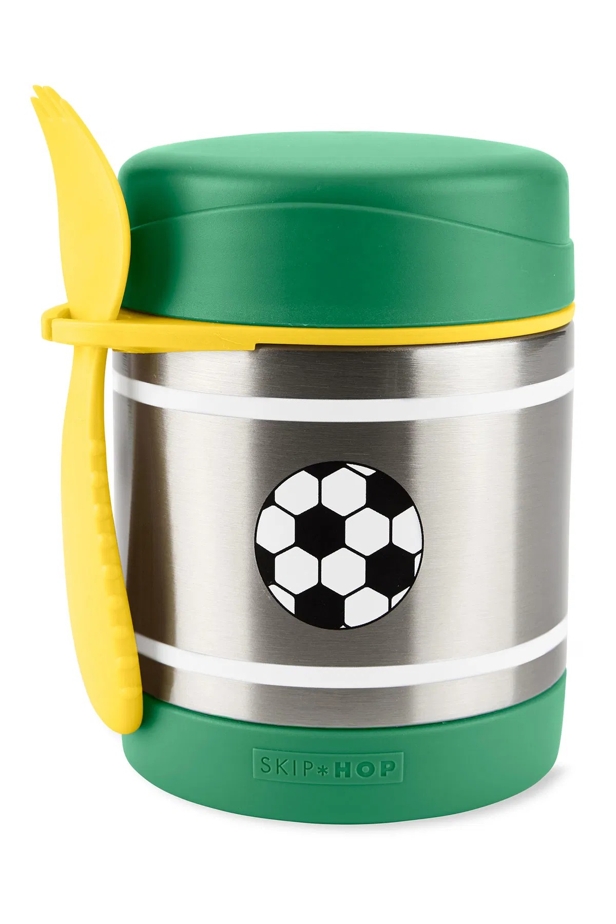 Skip Hop Paslanmaz Çelik Mama Saklama Termosu Seti - Futbol
