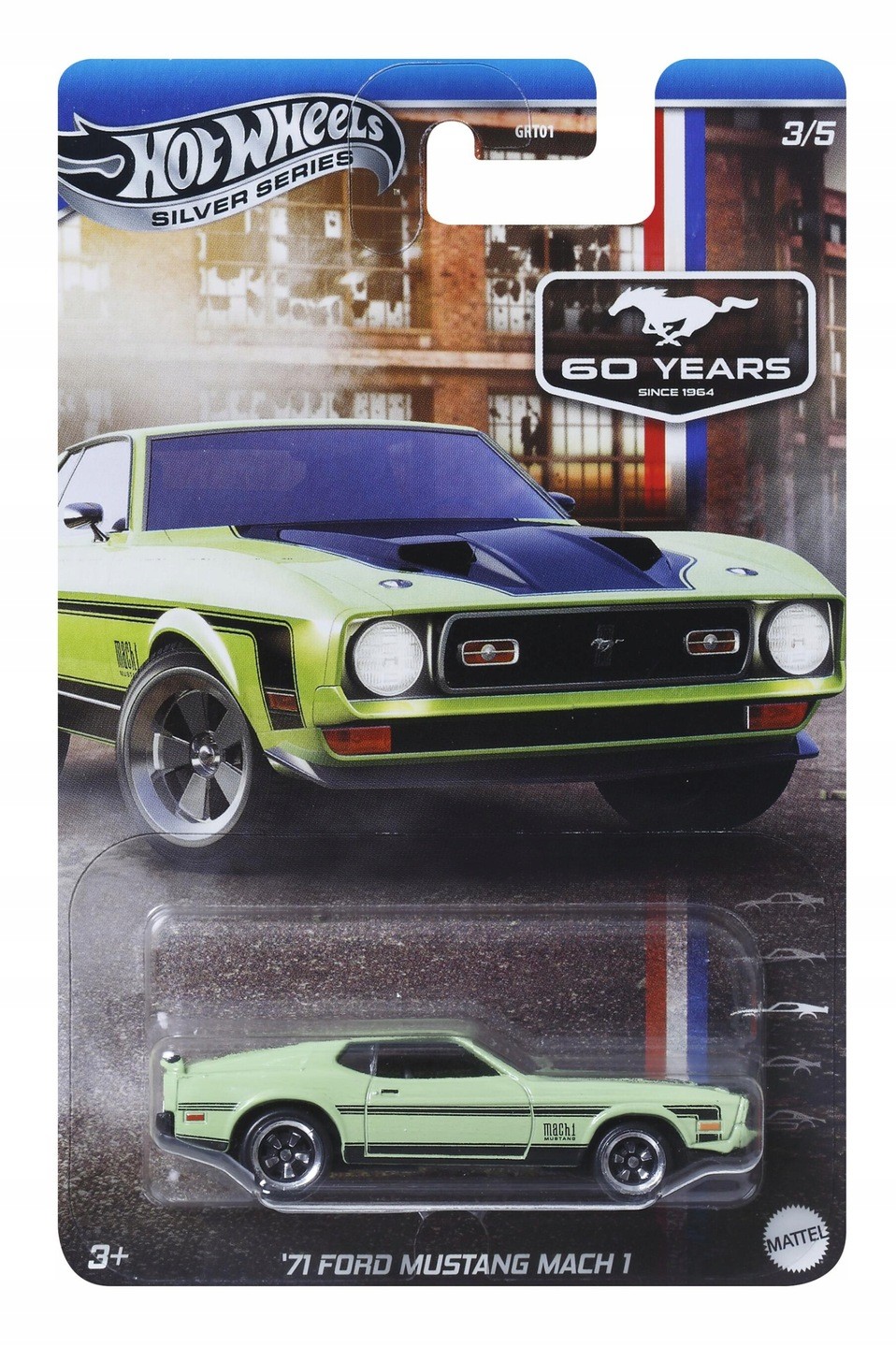 2025 HOT WHEELS Mustang 60 Years Series '65 Ford yeşil image