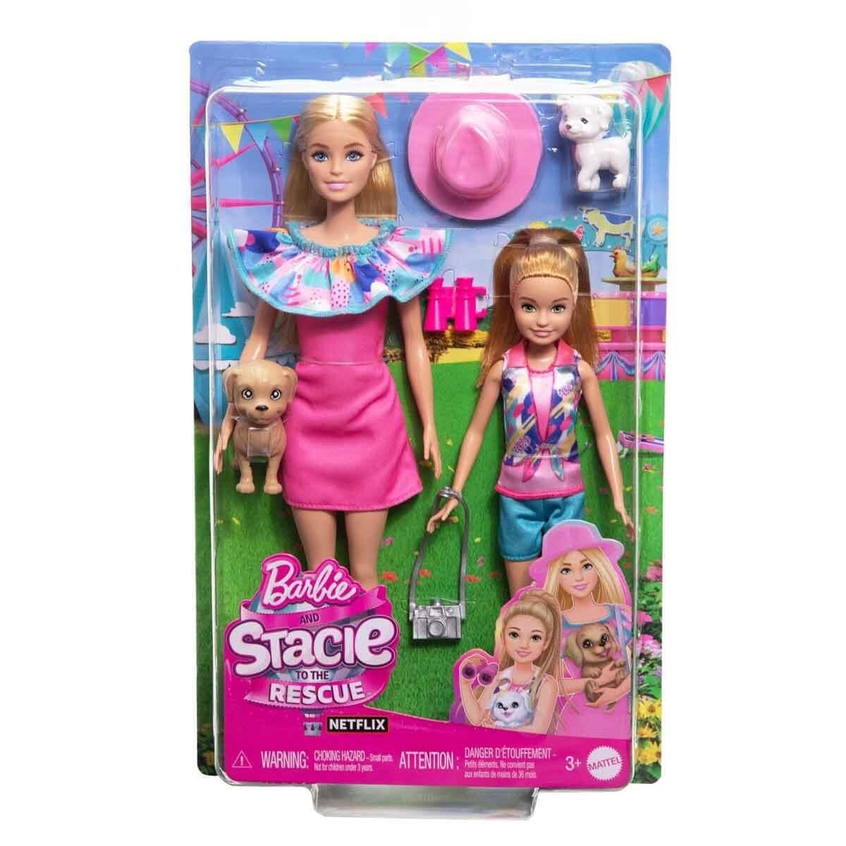 Barbie ve Stacie Kız Kardeşler 2li Paket image