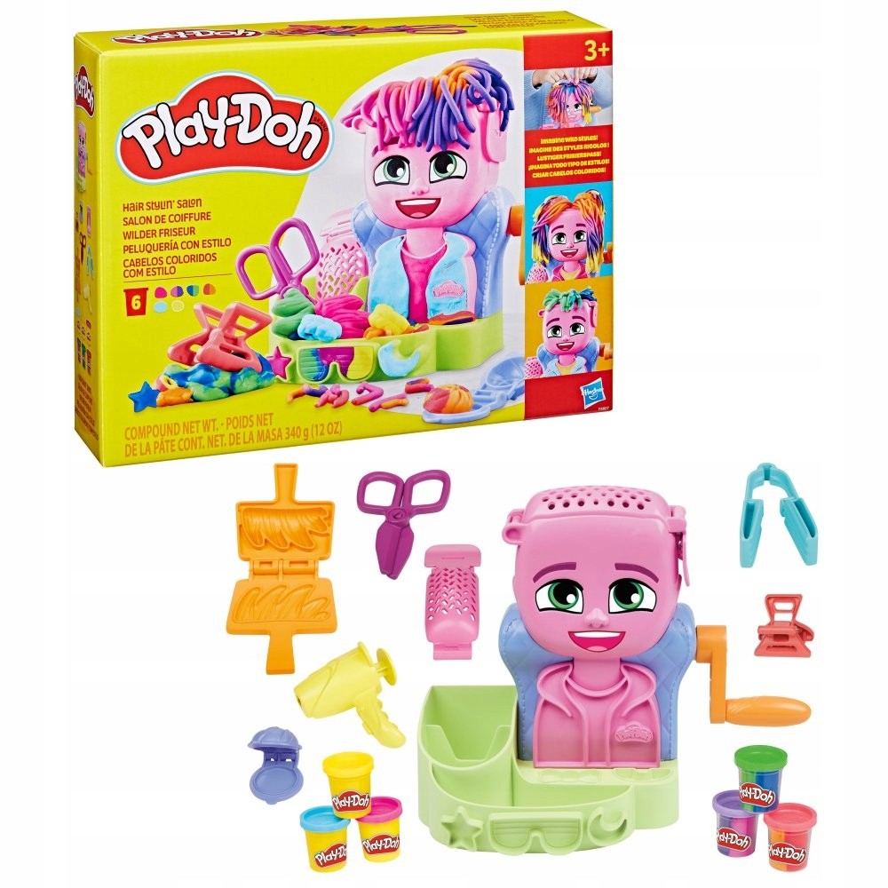Play-Doh Renkli Kuaför Salonu  image