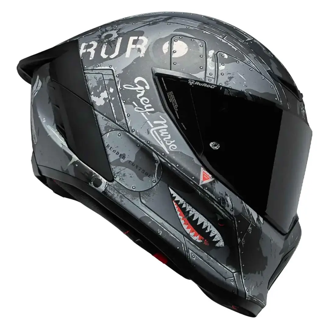 Ruroc EOX Squadron Kapalı Kask