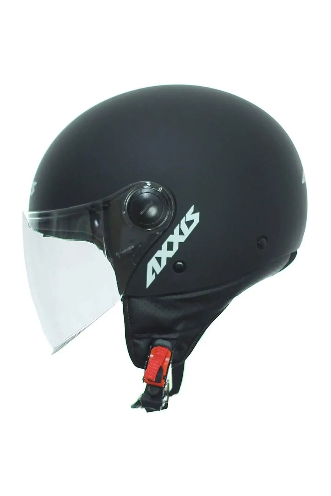 Axxis Square Solid Matt Black Full Face Motosiklet Kaskı