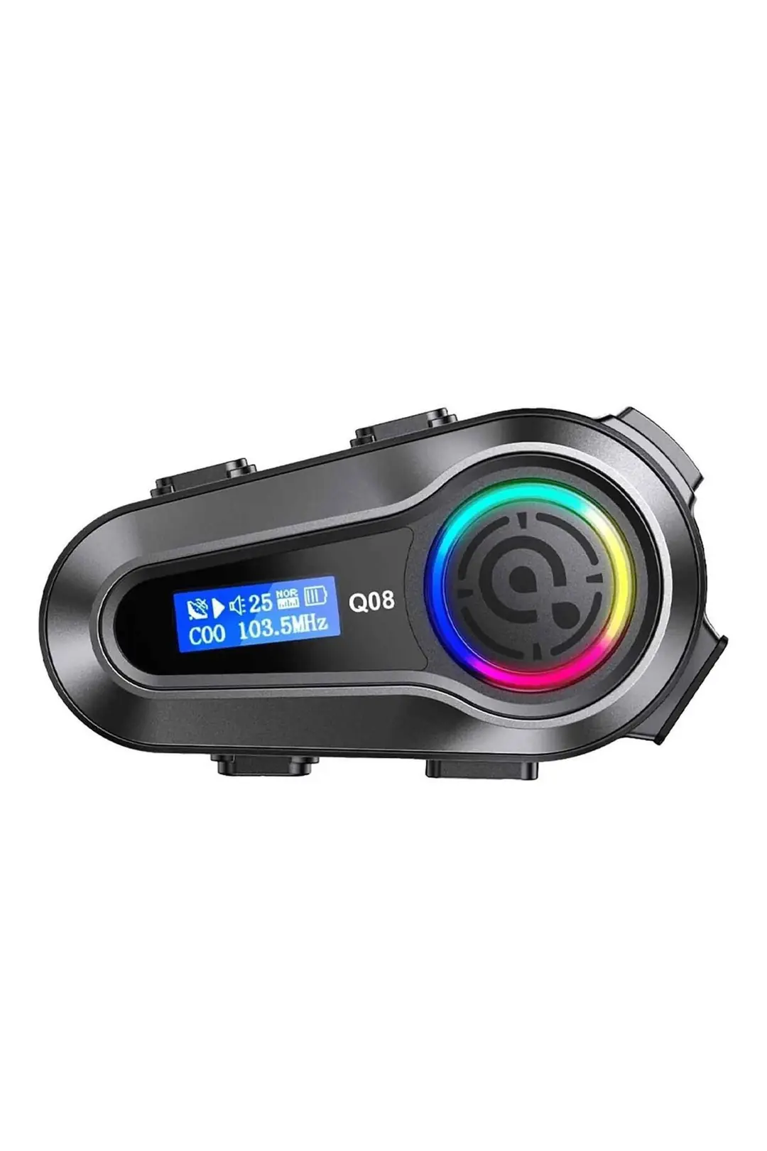 Prosev Q08 Kask Bluetooth Kulaklık Mikrofon Seti - Interkom