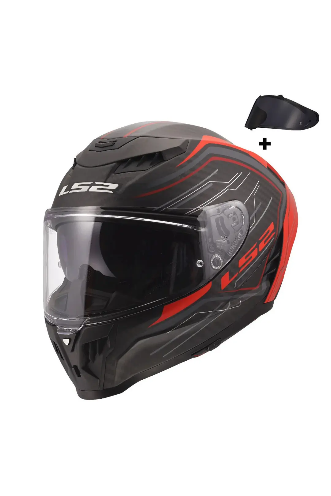 Ls2 Dragon Karbon Subic Kapalı Kask