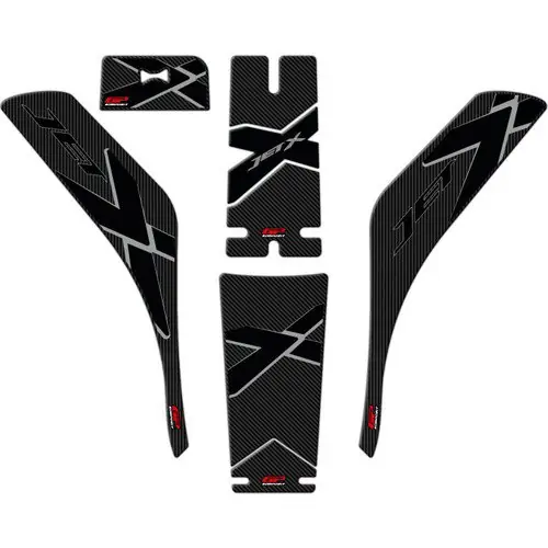 GP Kompozit SYM Jet X 125 2022 Uyumlu Tank Pad Seti Karbon
