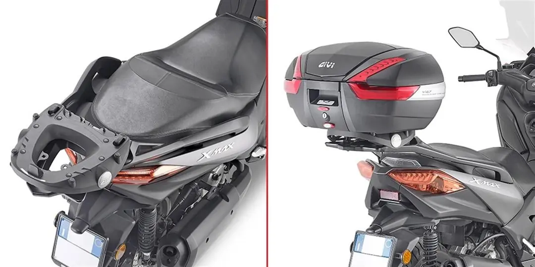 Givi SR2150 YAMAHA X-MAX 125 (18-20) - X-MAX 250-300 (17-20) - X-MAX 400 (18-20) Arka Çanta Taşıyıcı