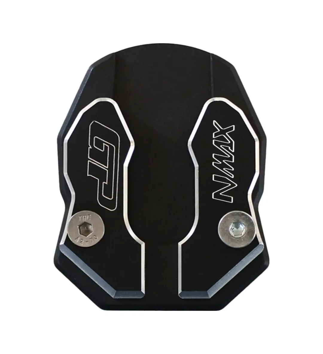 GP Kompozit Yamaha NMAX 125 / 155 2015-2024 Uyumlu Ayak Genişletme Siyah
