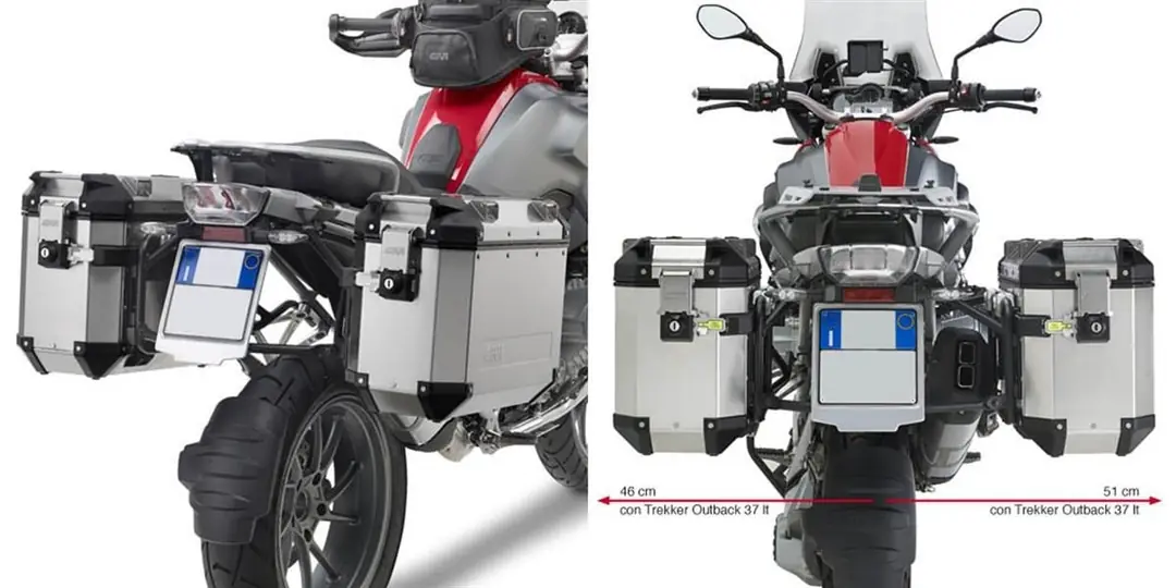Givi PL5108CAM BMW R 1200 GS - ADVENTURE (13-18) - R1250 GS (19) - ADVENTURE (19) Yan Çanta Taşıyıcı