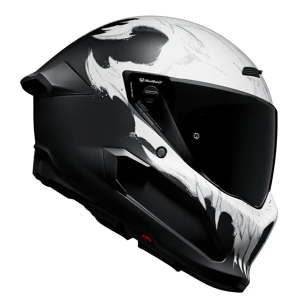 Ruroc AT4.0 Carbon Darkside Kapalı Kask
