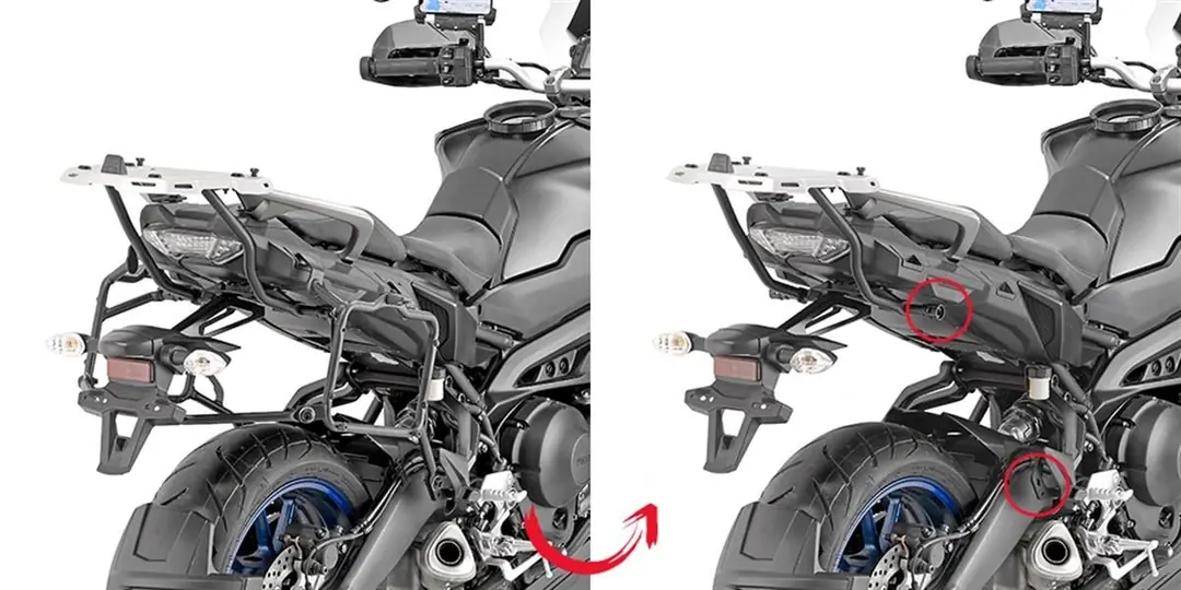 Givi PLR2139 YAMAHA TRACER 900 / TRACER 900 GT (18-20) Yan Çanta Taşıyıcı