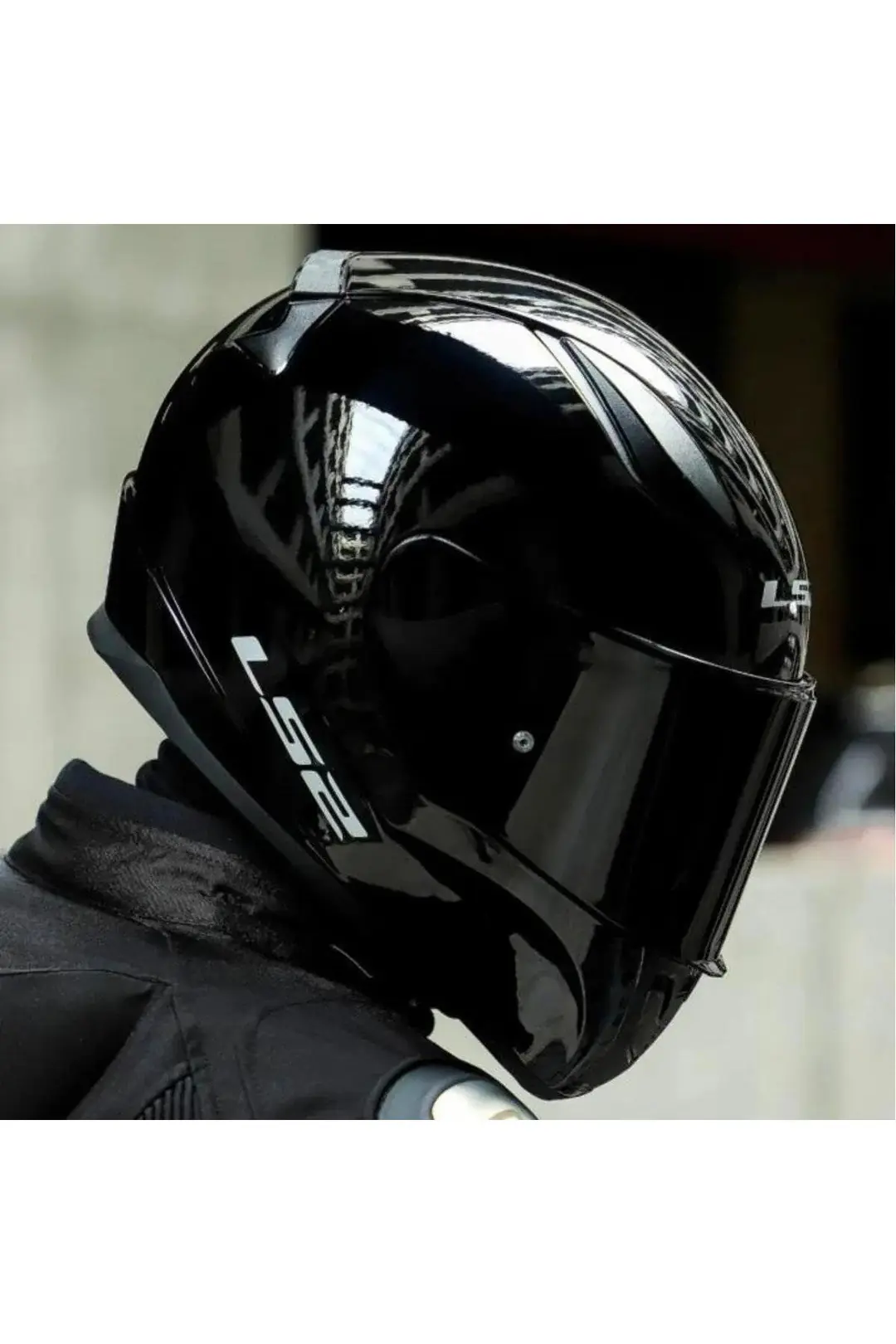 Ls2 Rapid 2 Mat Siyah Kask Siyah Vizörlü