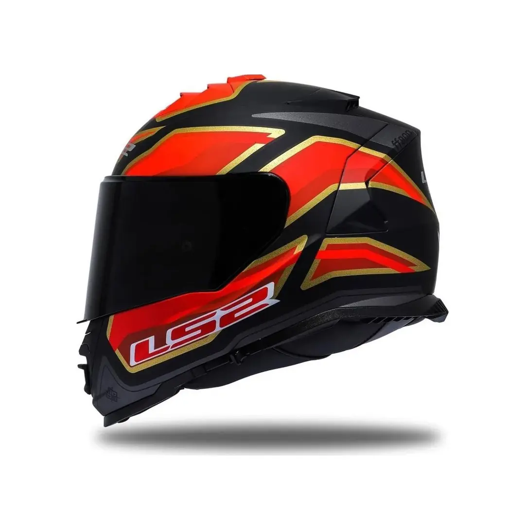Ls2 Storm 2 Foggy Full Face Motosiklet Kaskı Siyah Vizörlü