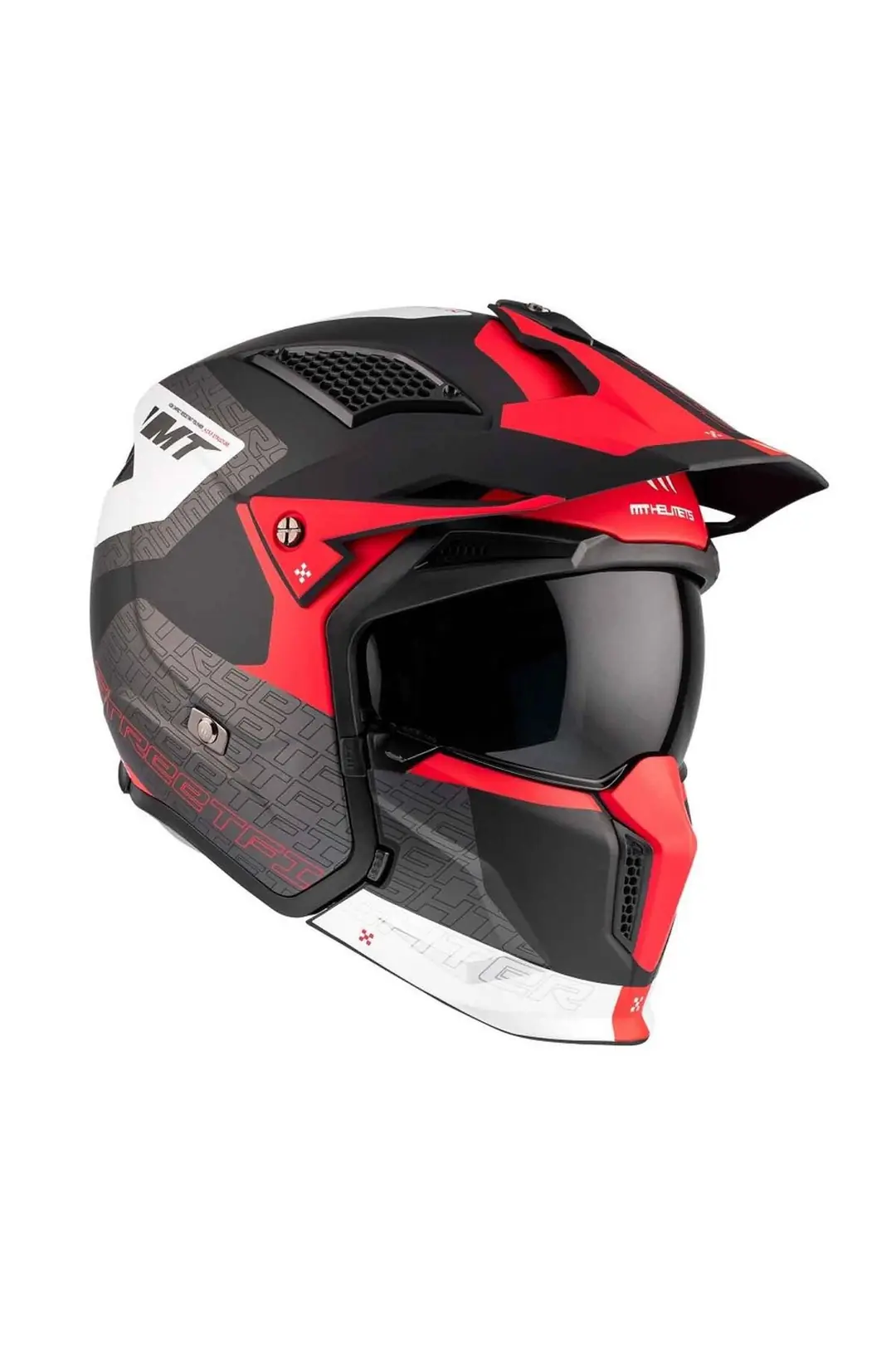 Mt Streetfighter Sv Totem B15 Çene Açılır Kask