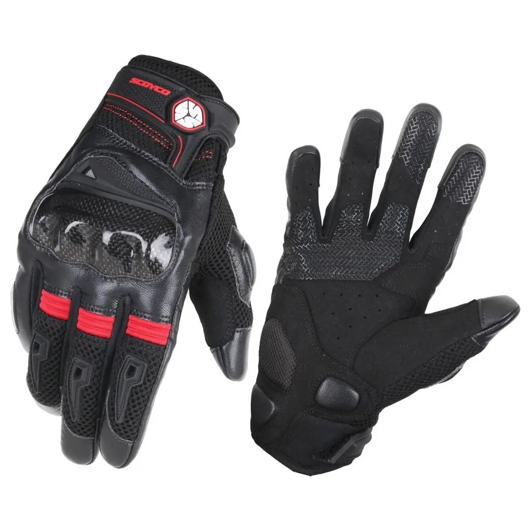 Scoyco MC57W Carbon Dokunmatik Yazlık Kadın Motosiklet Eldiveni