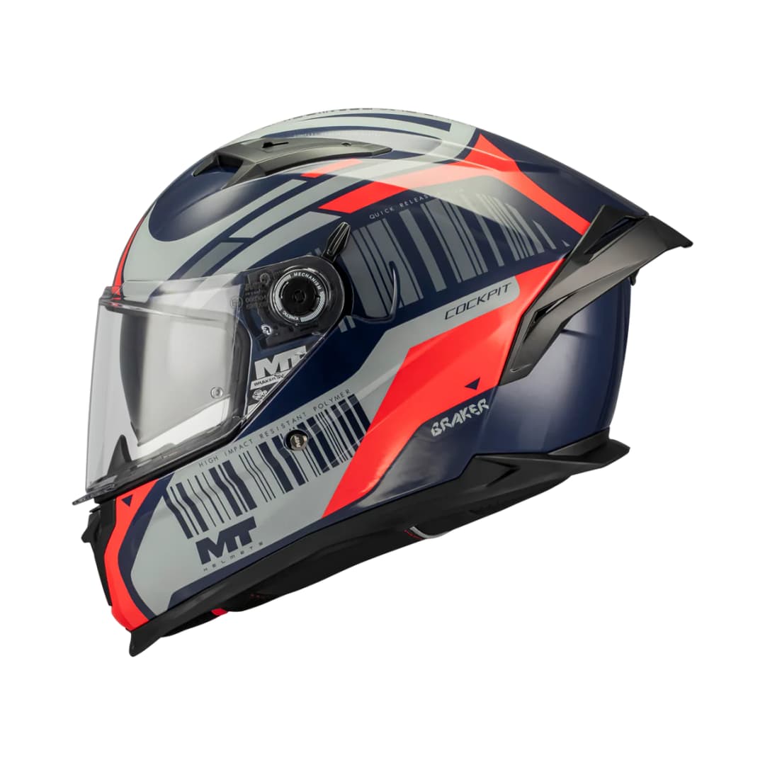 Mt Helmets Breaker Sv Cockpit C5 Kapalı Kask
