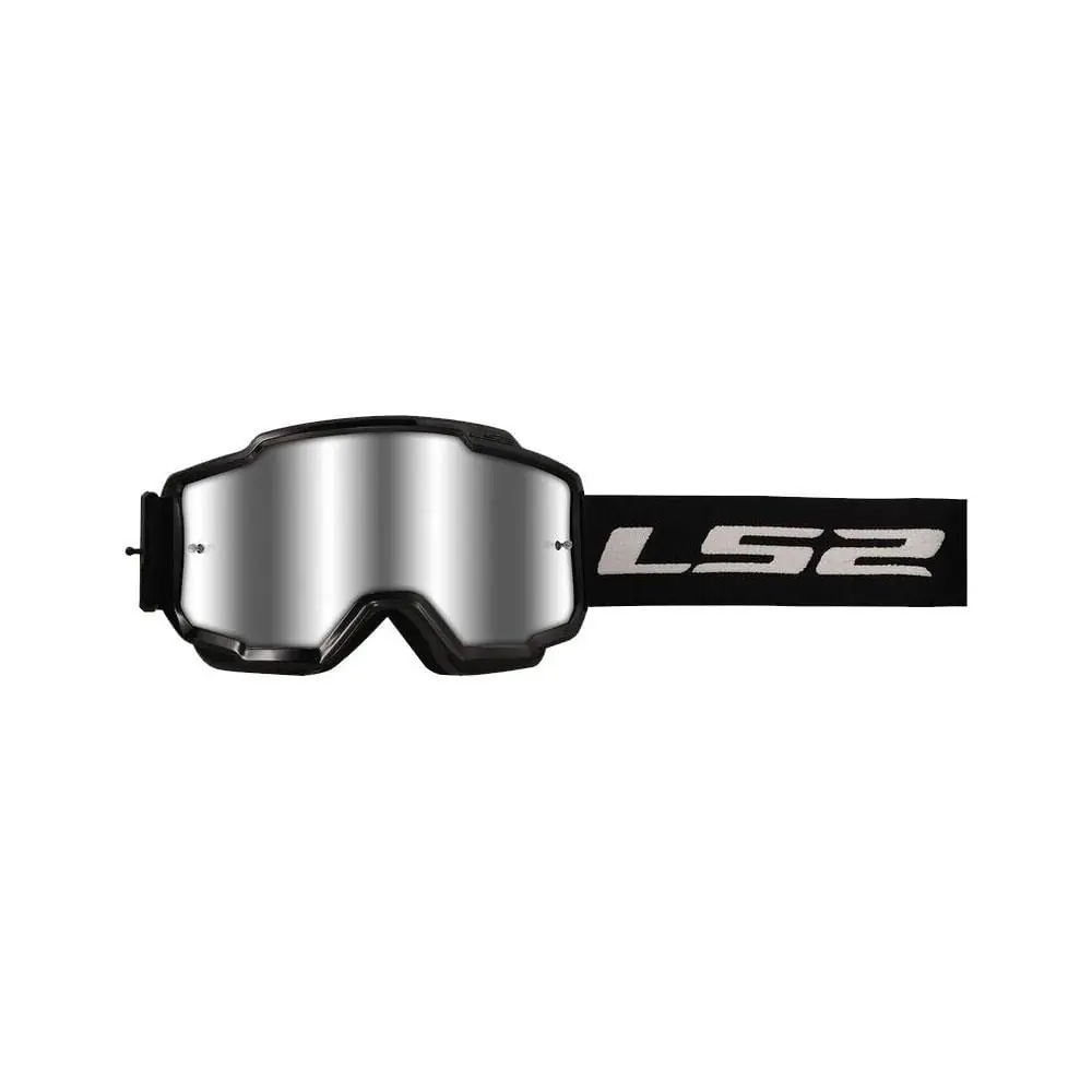 Ls2 Charger Plus Google Motokros Gözlük - Iridium Siyah