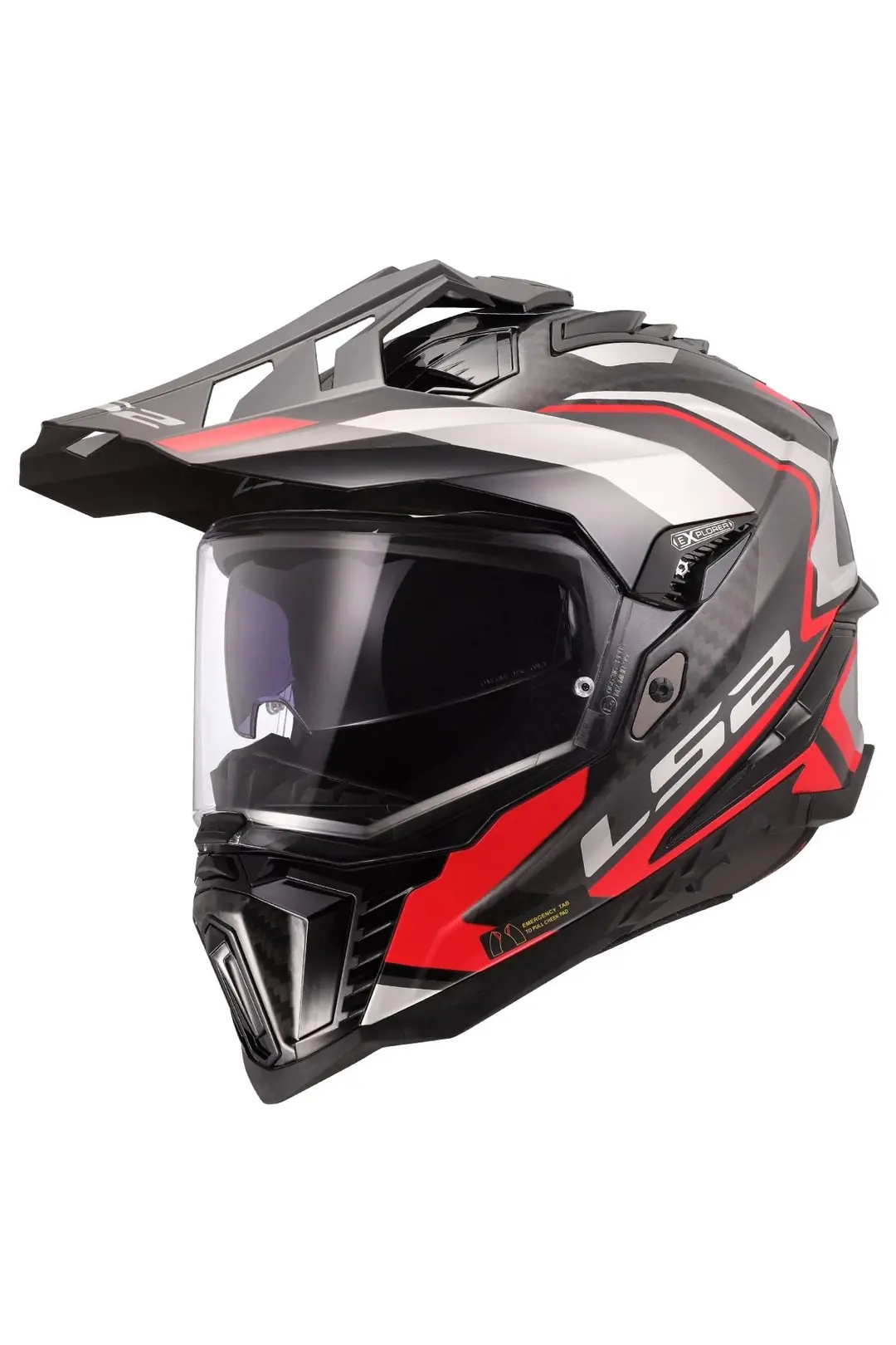 Ls2 Explorer C Karbon Frontier II Kapalı Kask
