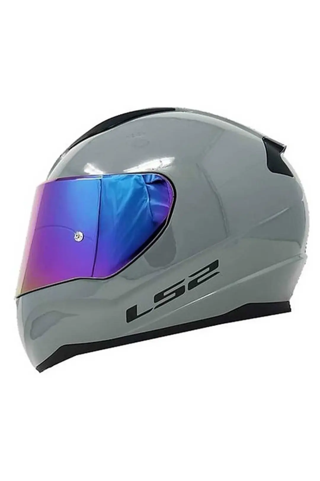 Ls2 Rapid 2 Race Full Face Motosiklet Kaskı Yarış Spoiler +  Şeffaf + Gökkuşağı Vizörlü