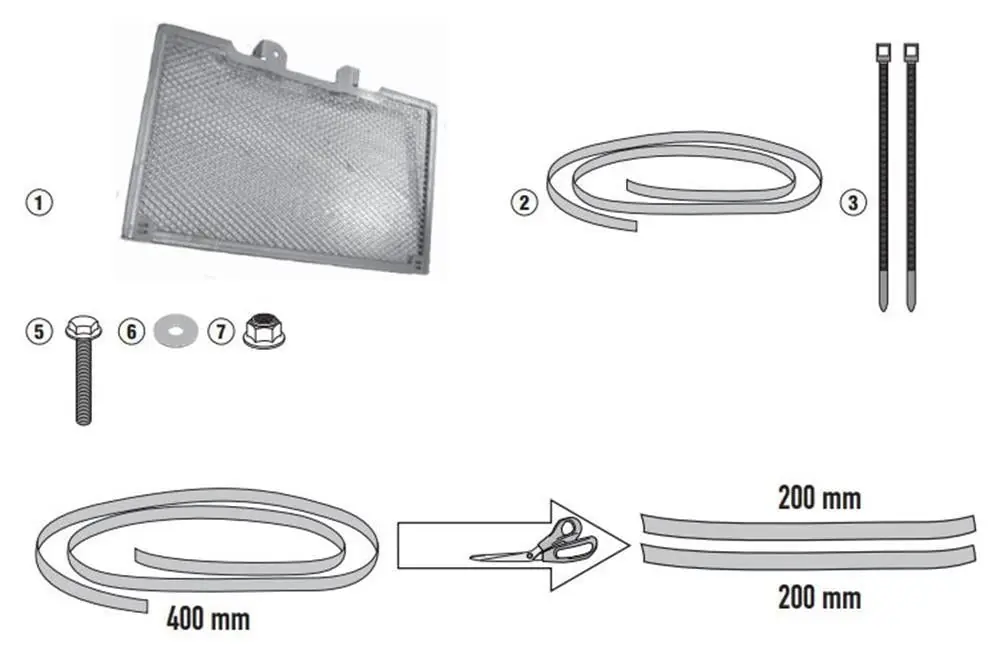 Givi PR1146 Honda Nc750X-S (16-20) Radyatör Koruma Demiri