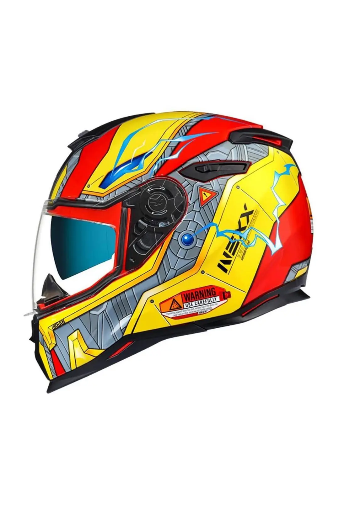 Nexx SX.100 Gigabot Full Face Motosiklet Kaskı