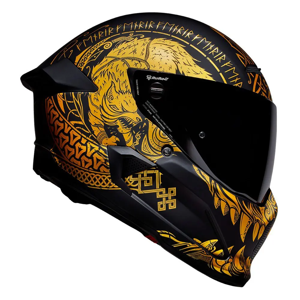 Ruroc AT4.0 Carbon Fenrir Kapalı Kask