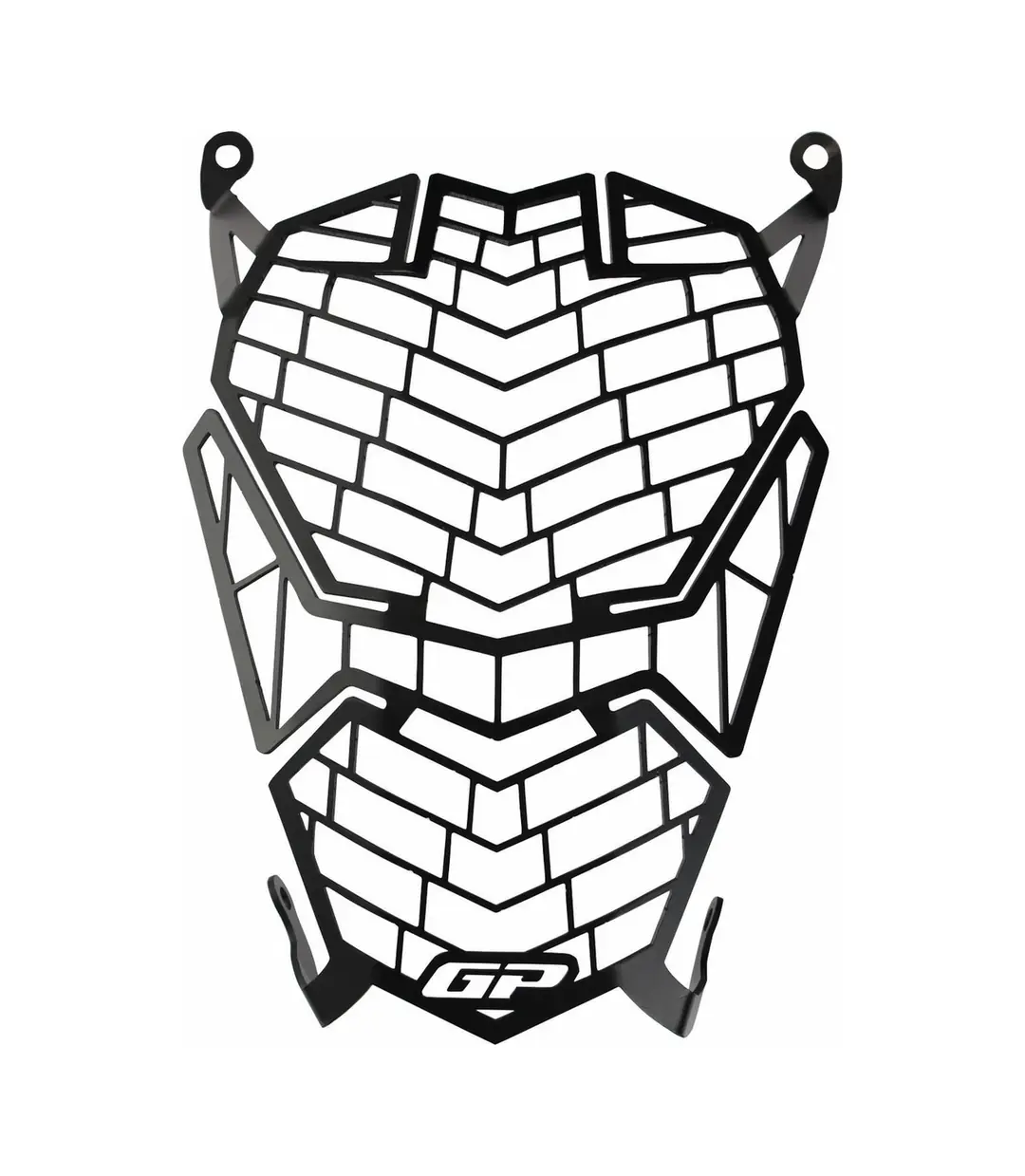 GP Kompozit CF Moto 250 NK 2023-2024 Uyumlu Far Koruma Siyah