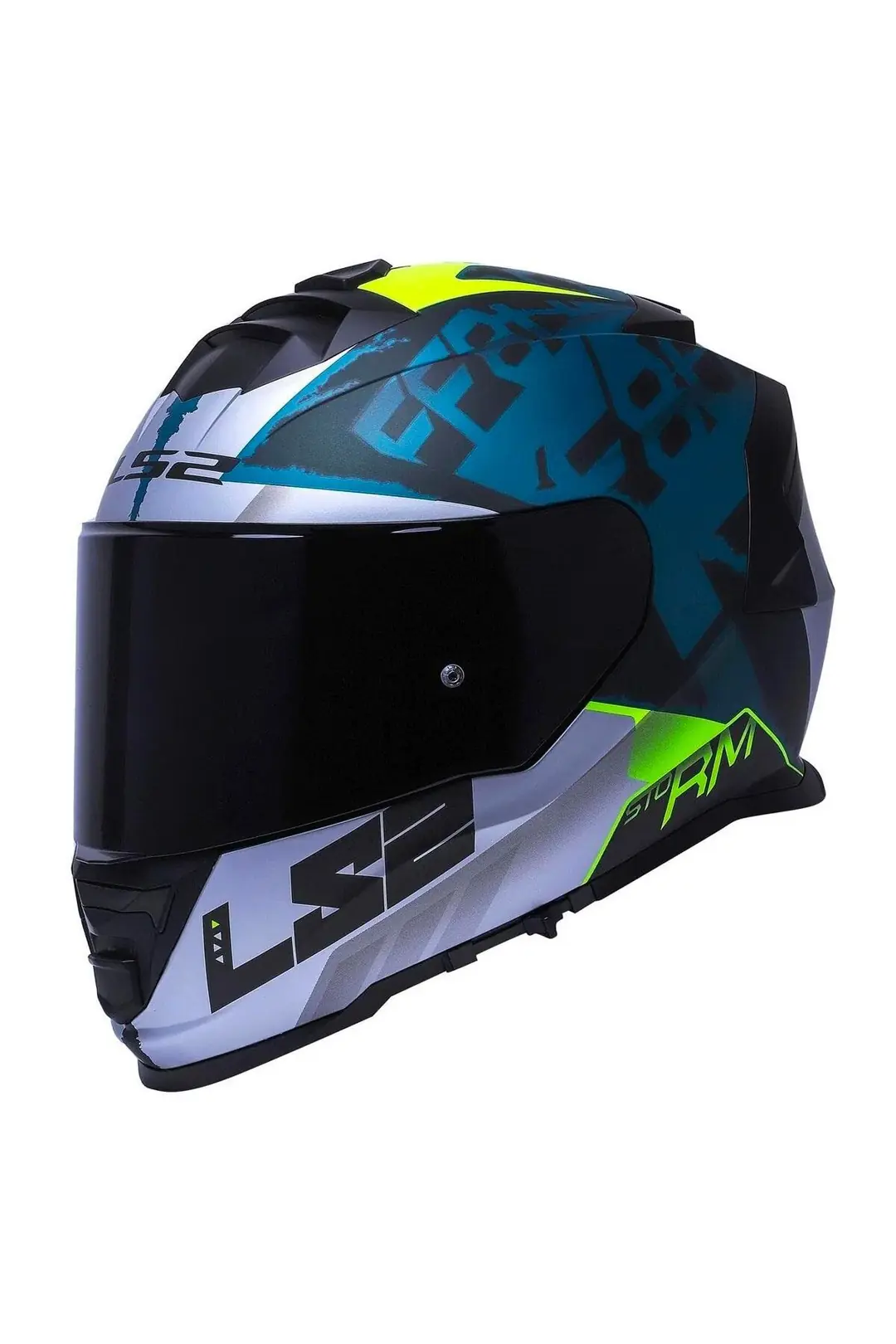 Ls2 Storm 2 Sprinter Full Face Motosiklet Kaskı Siyah Vizörlü