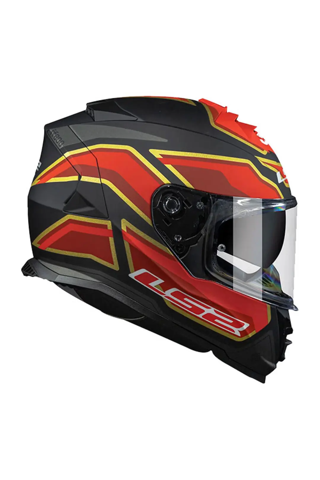 Ls2 Storm 2 Foggy Full Face Motosiklet Kaskı Şeffaf + Siyah Vizörlü