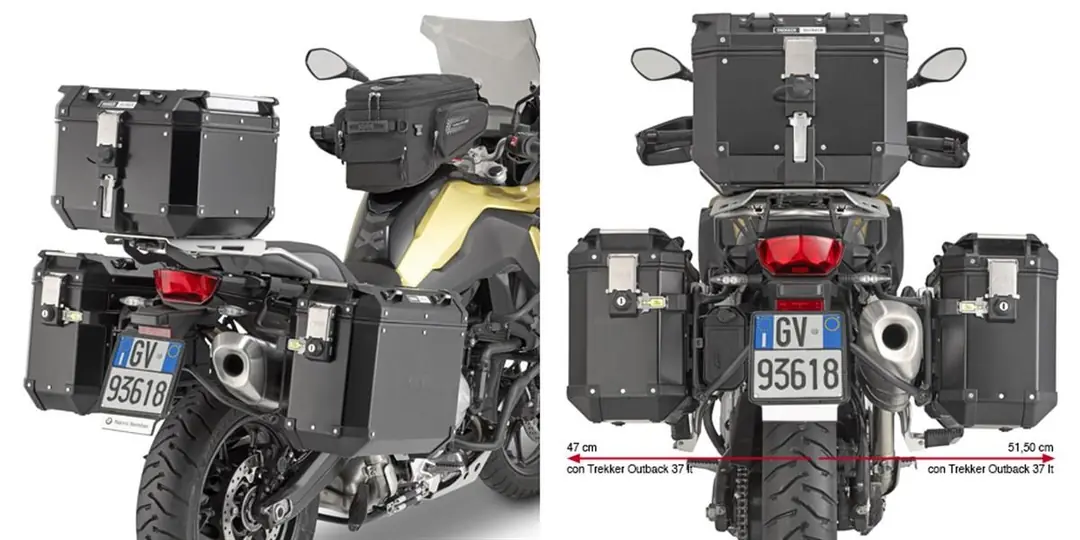 Givi PL5127CAM BMW F750GS - F850GS (18-19) - F850GS ADVENTURE (19) Yan Çanta Taşıyıcı