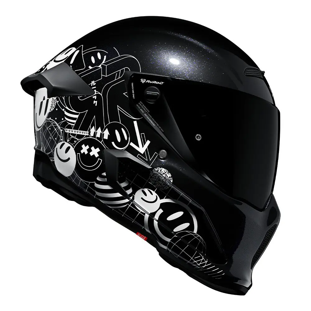 Ruroc AT4.0 Street Rush Kapalı Kask