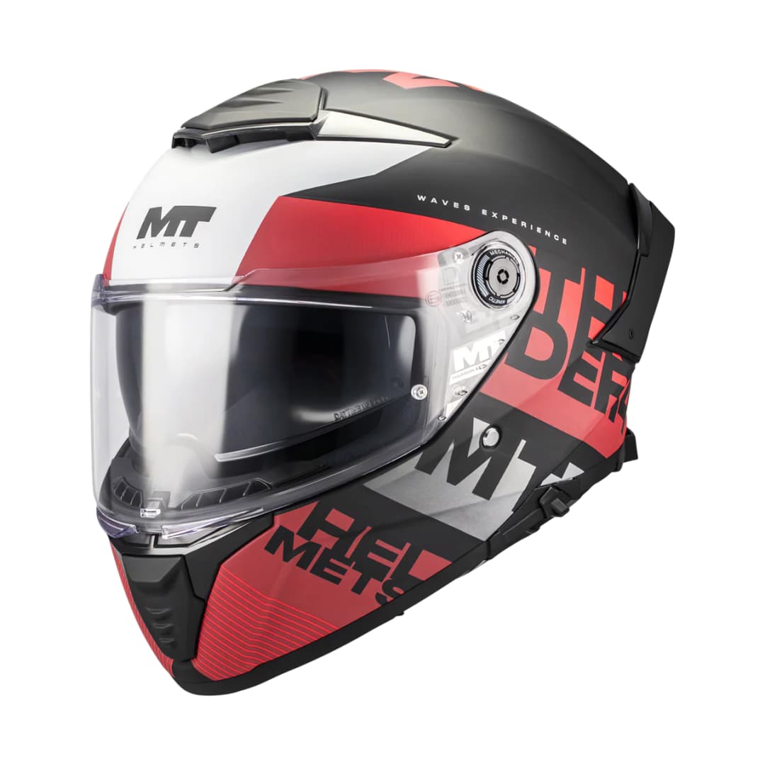 Mt Helmets Thunder 4 Sv Waves B5 Kapalı Kask