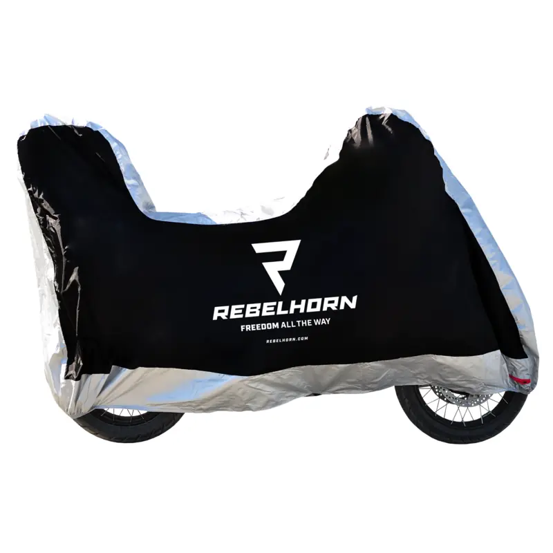 Rebelhorn Cover II Motosiklet Brandası - Siyah - Gri