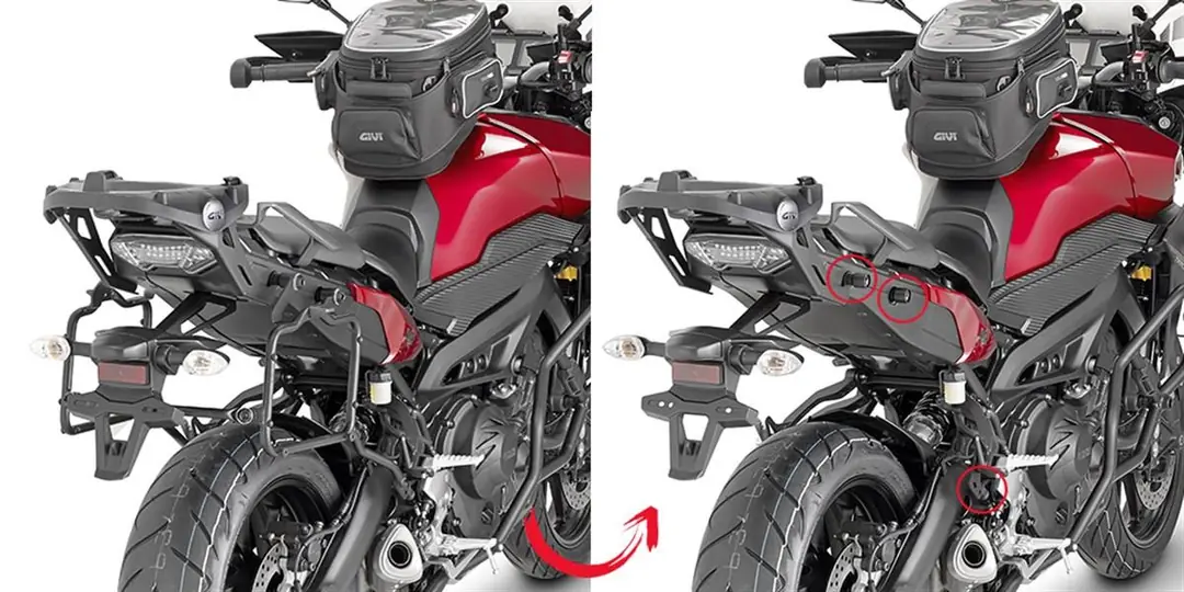 Kappa KLR2122 YAMAHA TRACER 900 (15-17) Yan Çanta Taþıyıcı