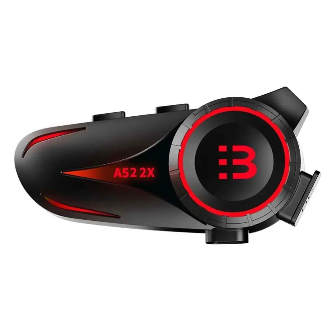 Fazer A52-2X 2 Kişilik Kask Bluetooth Kulaklık Mikrofon Seti - Interko