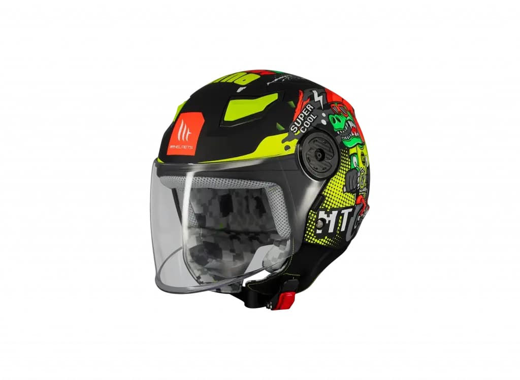 Mt Helmets Young Lite Dino A1 Çocuk KAskı