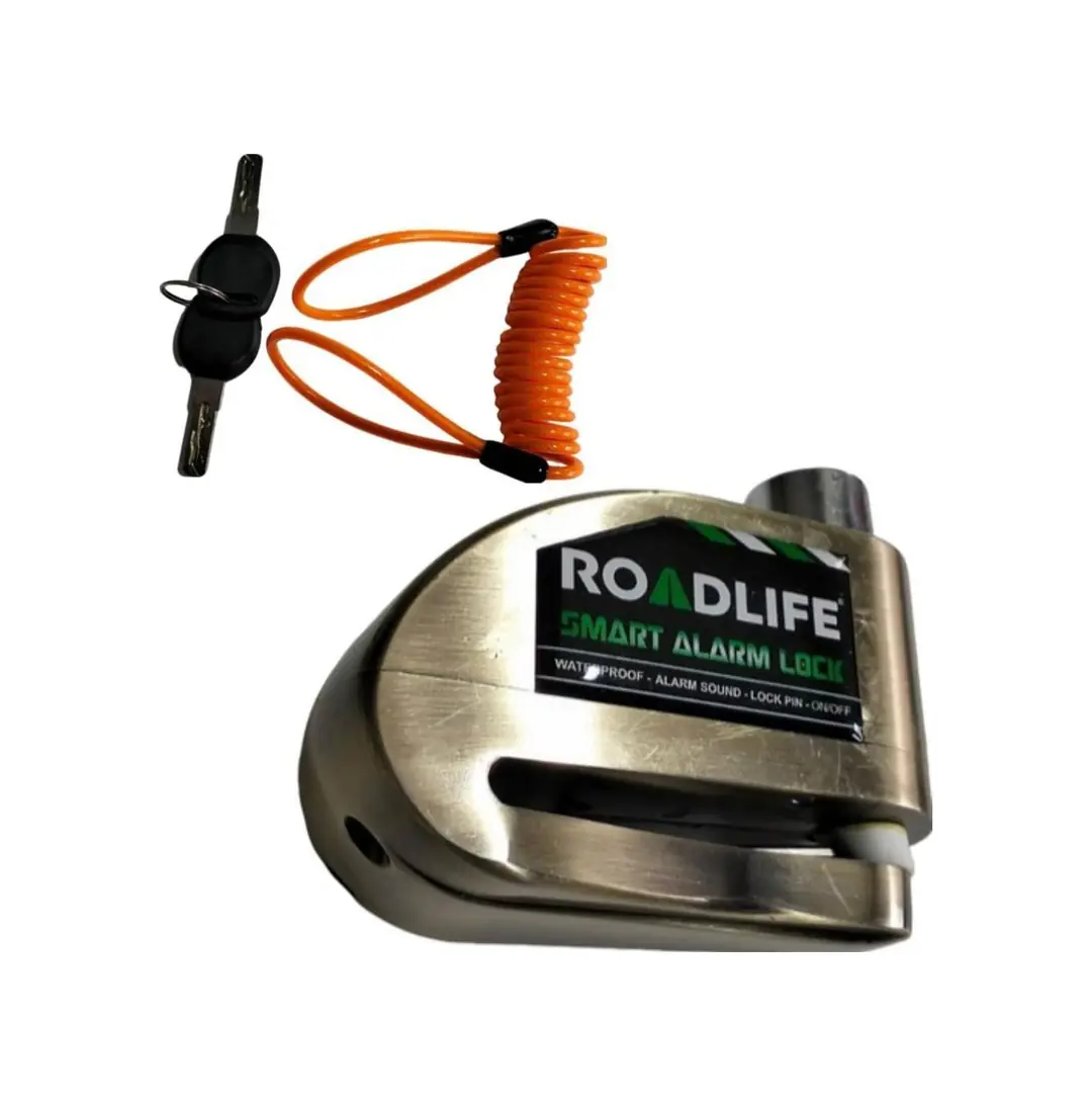 Road Life 8309 Alarmlı Disk Kilidi + Hatırlatma Kablosu