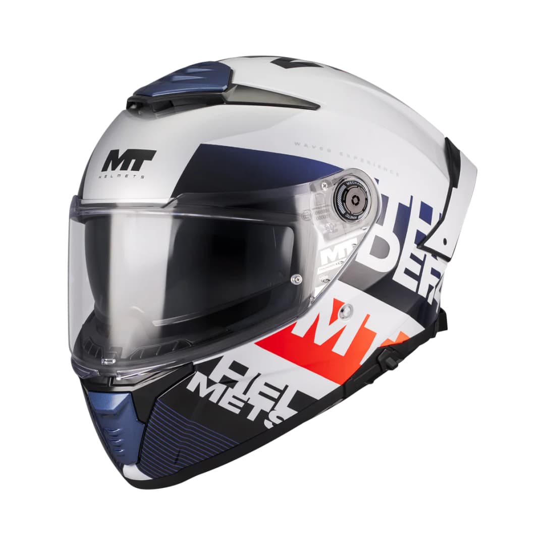 Mt Helmets Thunder 4 Sv Waves A17 Kapalı Kask