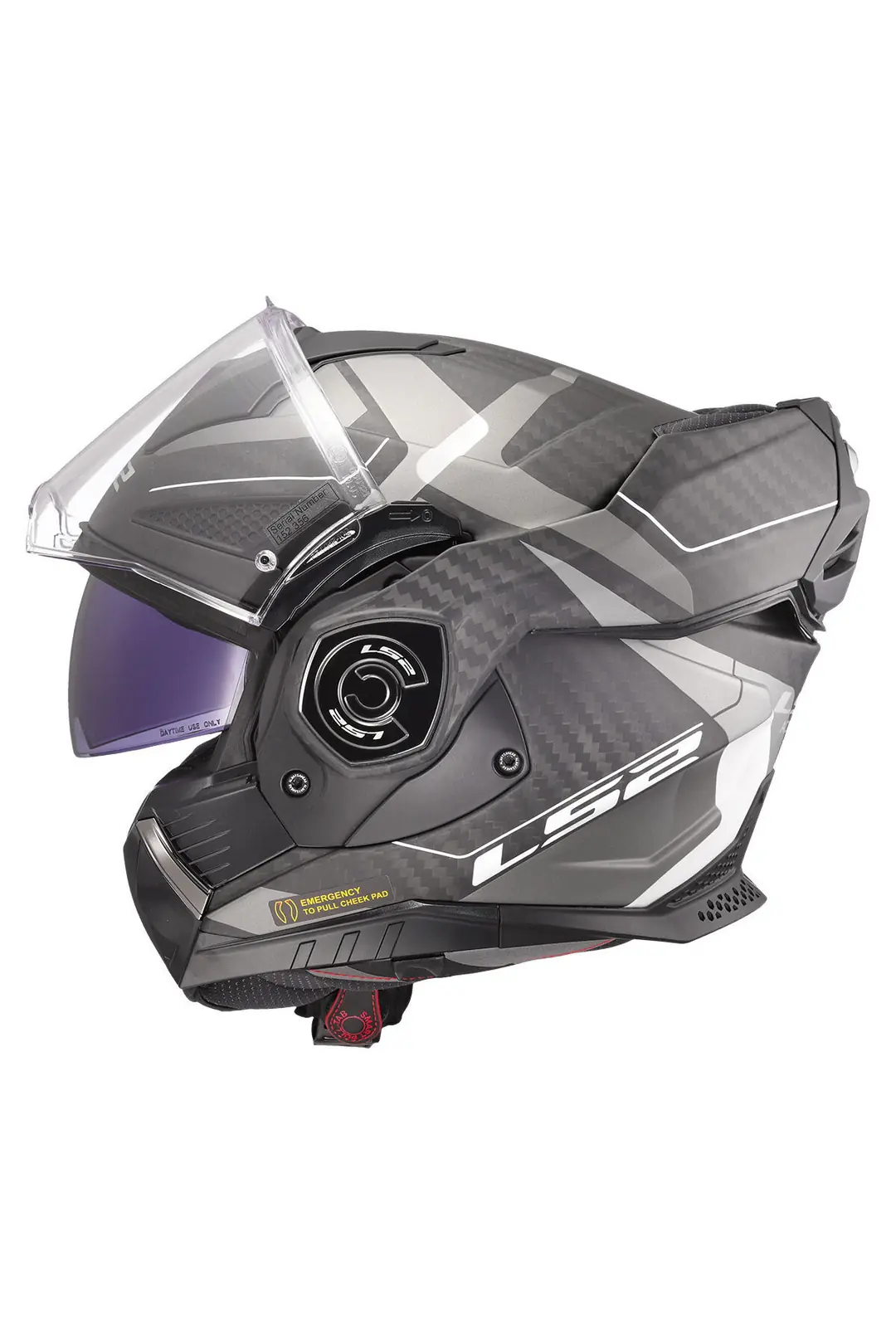 Ls2 Advant X Karbon Horizon Çene Açılır Kask
