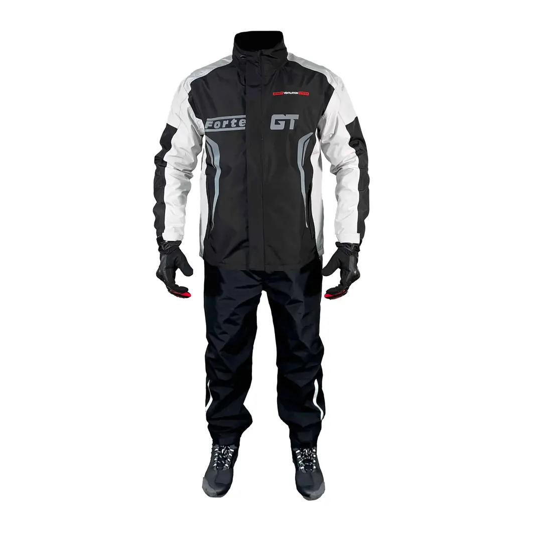 Forte GT 2001140 Yağmurluk Takım - Siyah - Gri