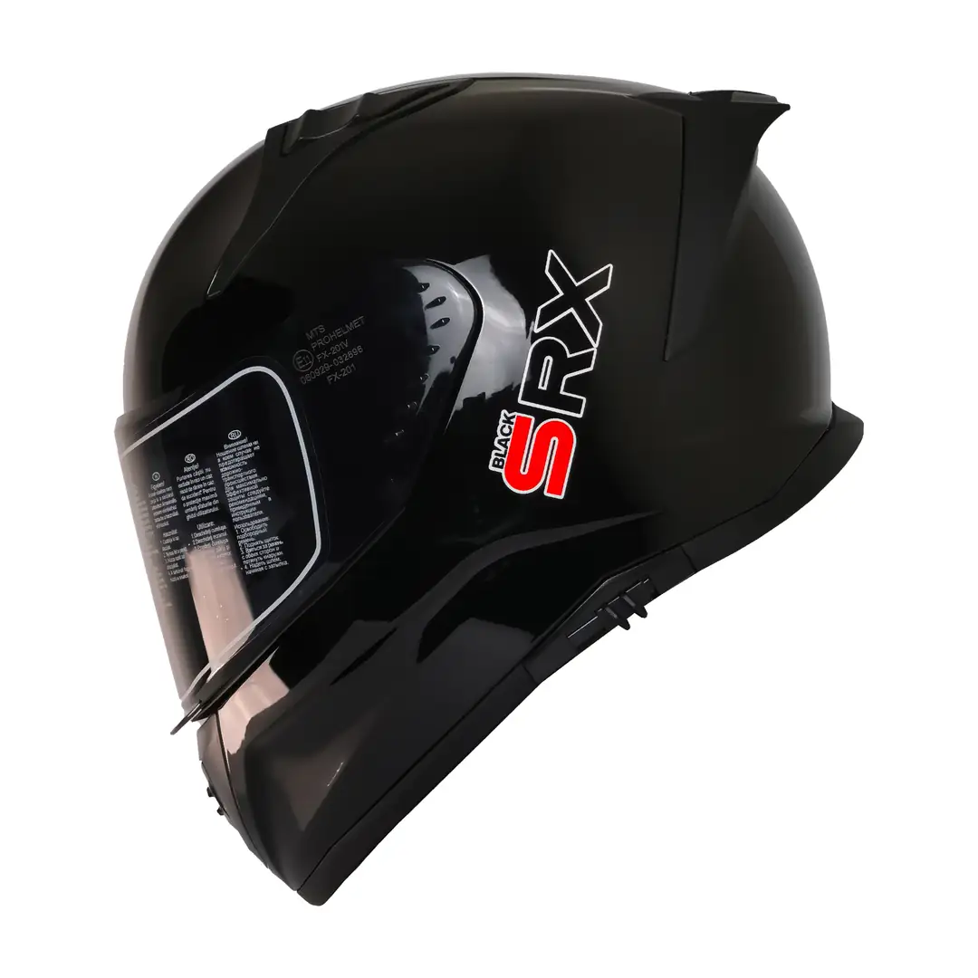 Mts Pro Helmets M-801 Snake Full Face Motosiklet Kaskı - Srx Black