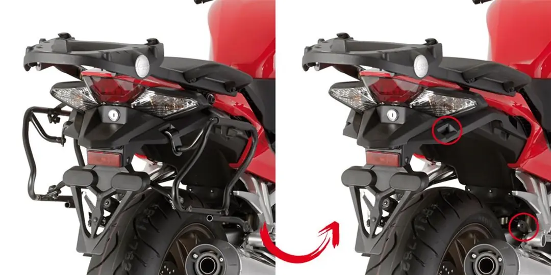 Givi PLXR1132 HONDA VFR 800 F (14-20) Yan Çanta Taşıyıcı