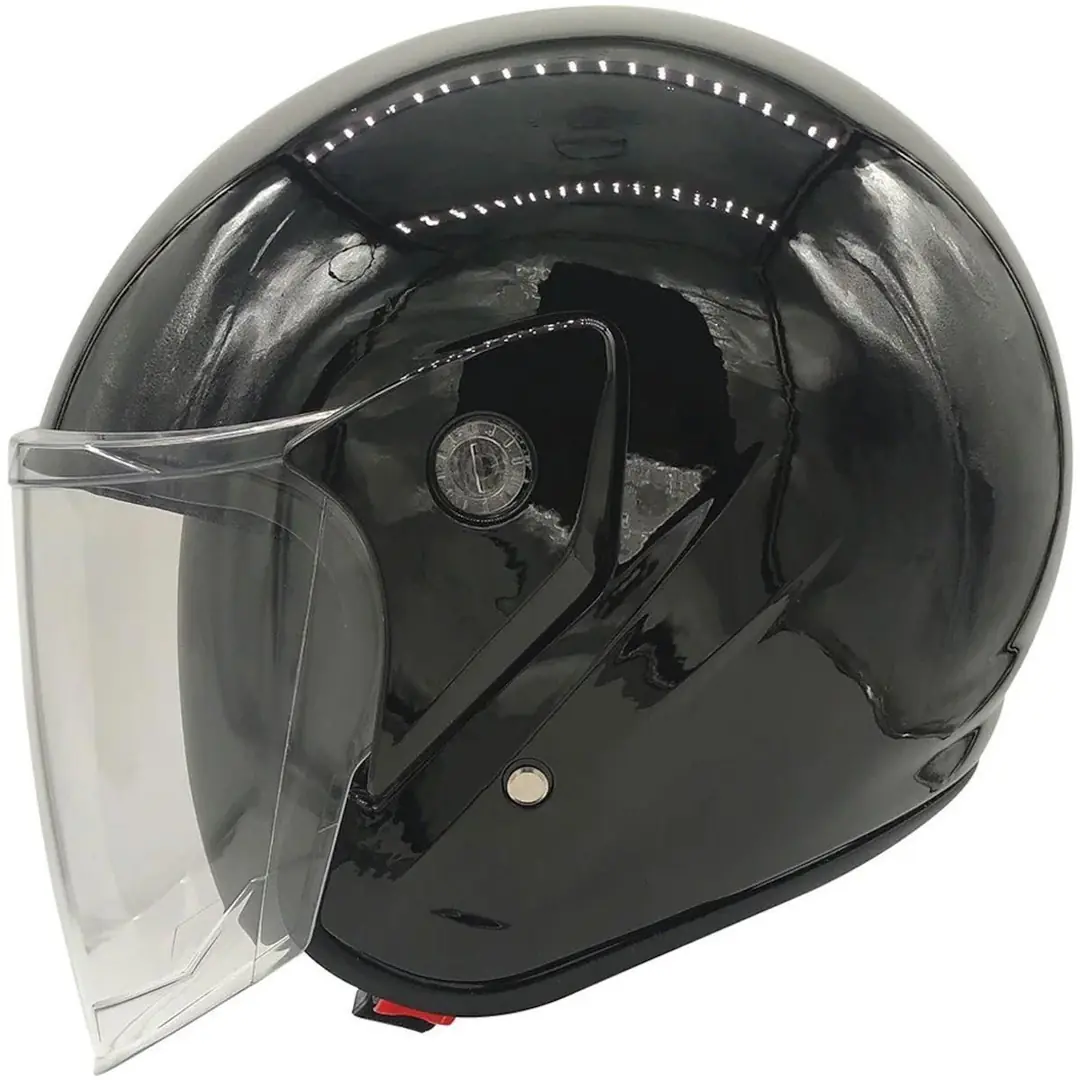 Pro Helmets F022 Açik Motosiklet Kaskı - Siyah