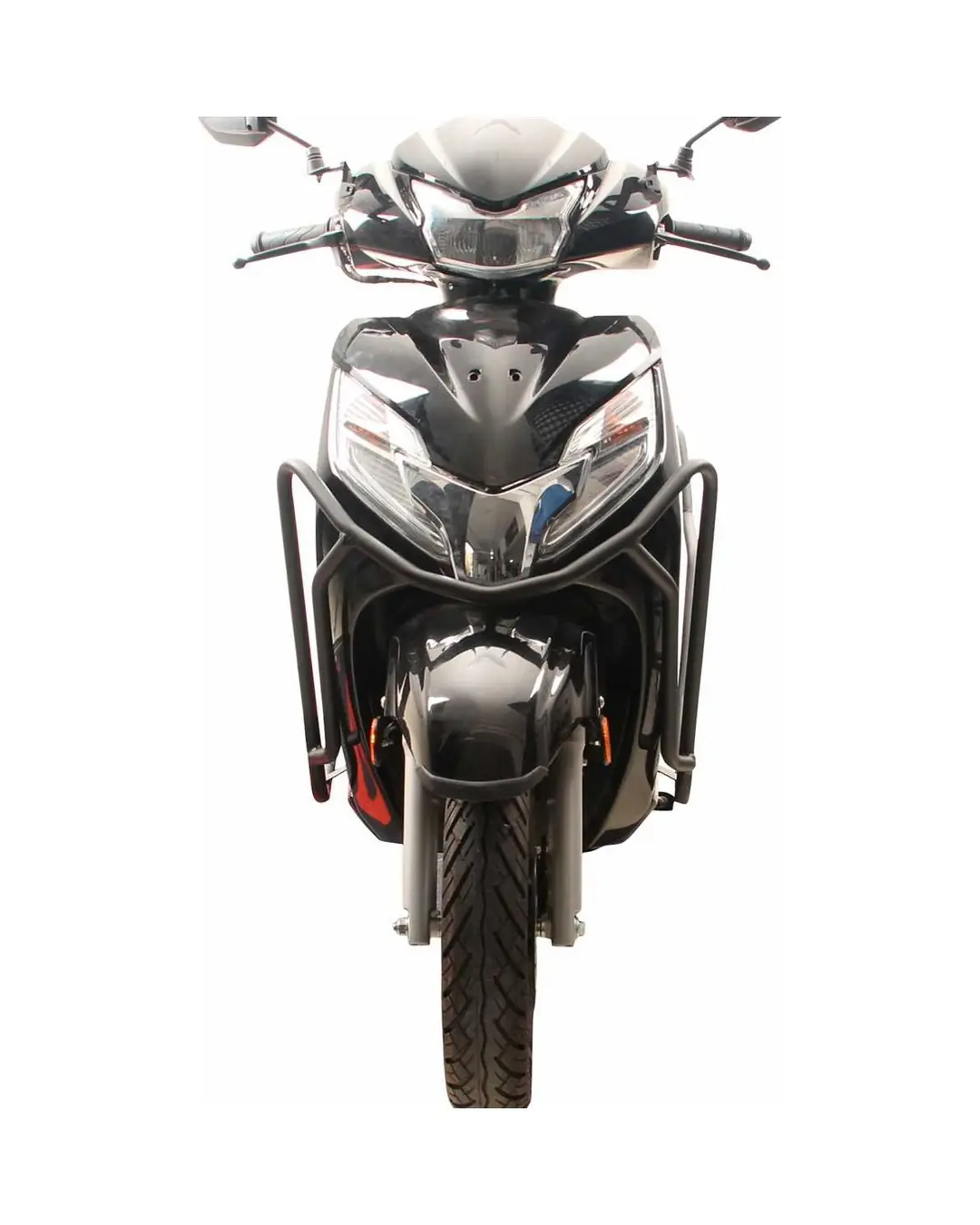 GP Kompozit Honda Activa 2023-2024 Uyumlu Motor Koruma Demiri Siyah