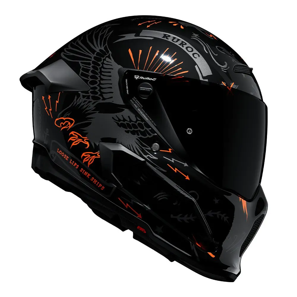 Ruroc AT4.0 Carbon Blackbird Kapalı Kask