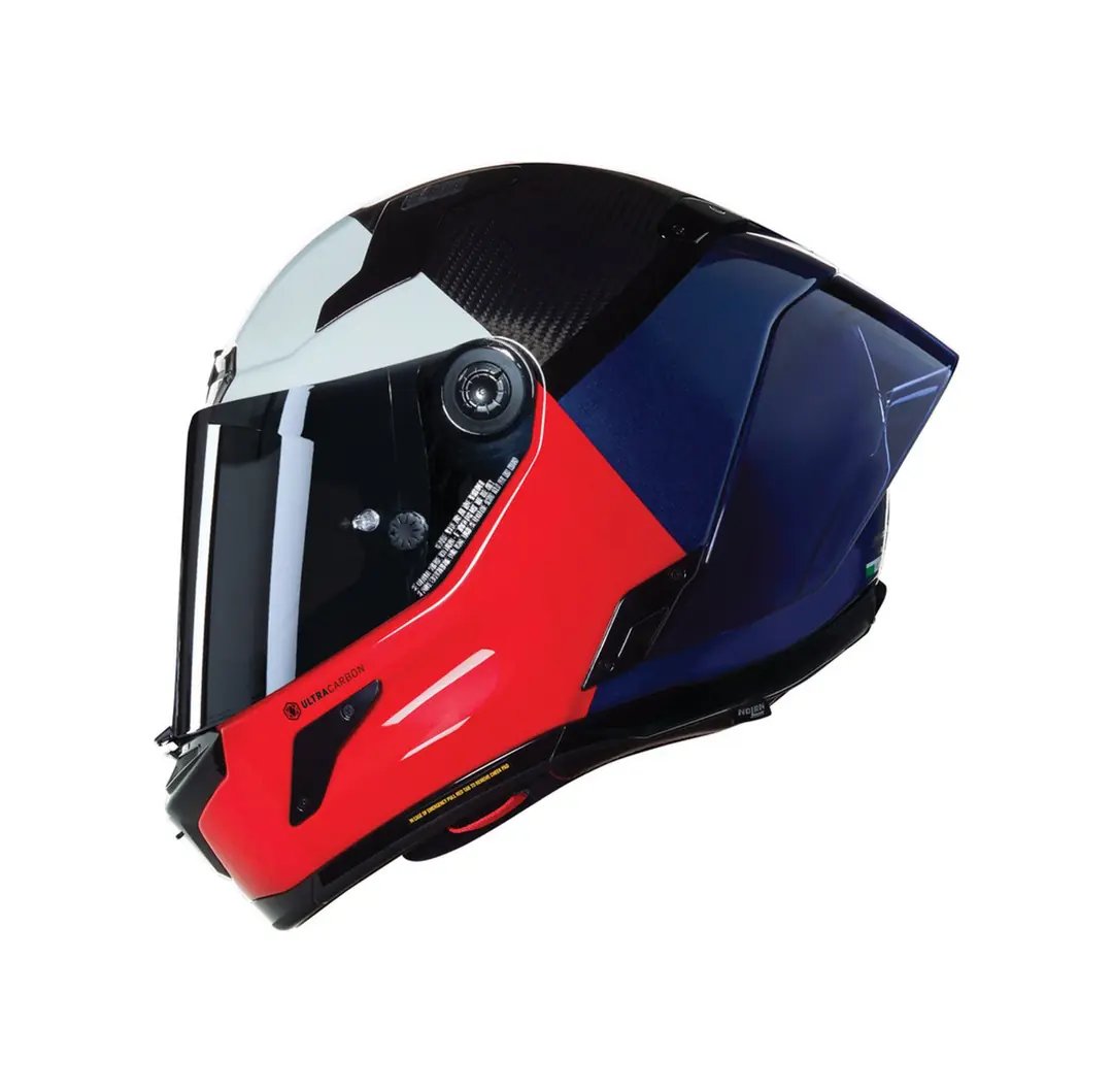 Nolan X-804 RS Blocco 348 Karbon Kapalı Kask