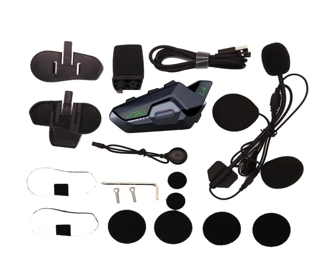 Wobo L4 İnterkom Kask Bluetooth Kulaklık Mikrofon